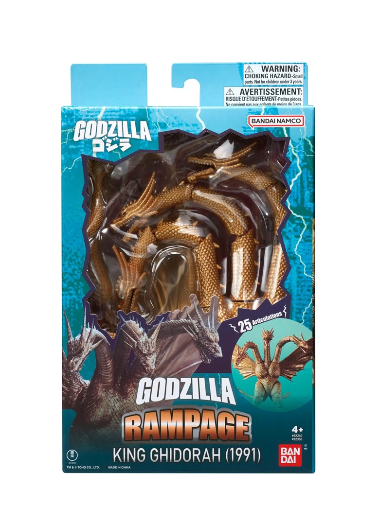 BANDAI Godzilla Action Figure King Ghidorah 1991 Collectible Figure 92350