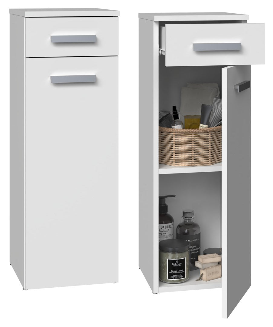 Topeshop NEL V DS BIEL bathroom storage cabinet White