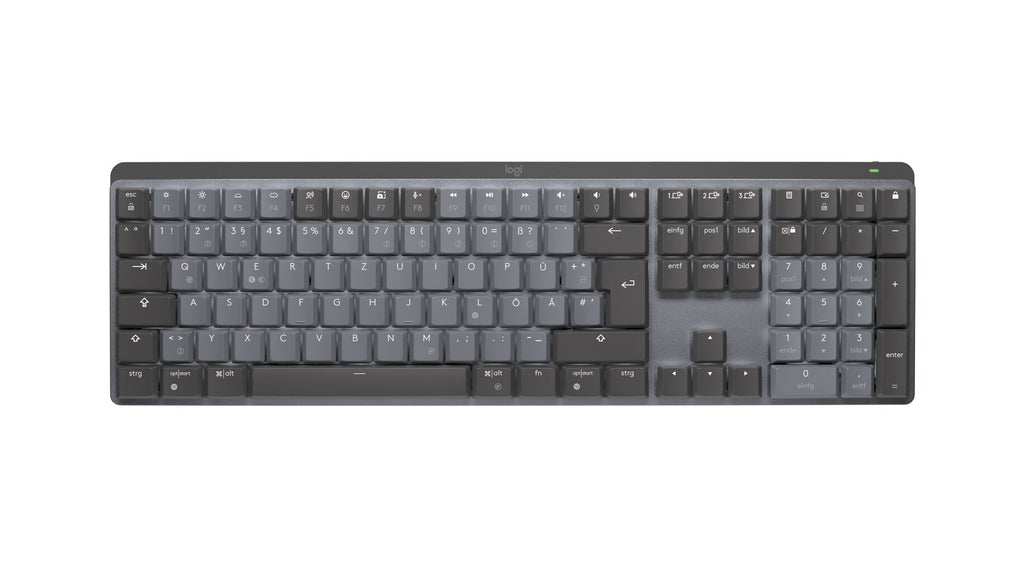 Logitech MX Mechanical Keyboard - Wireless - QWERTZ - Graphite
