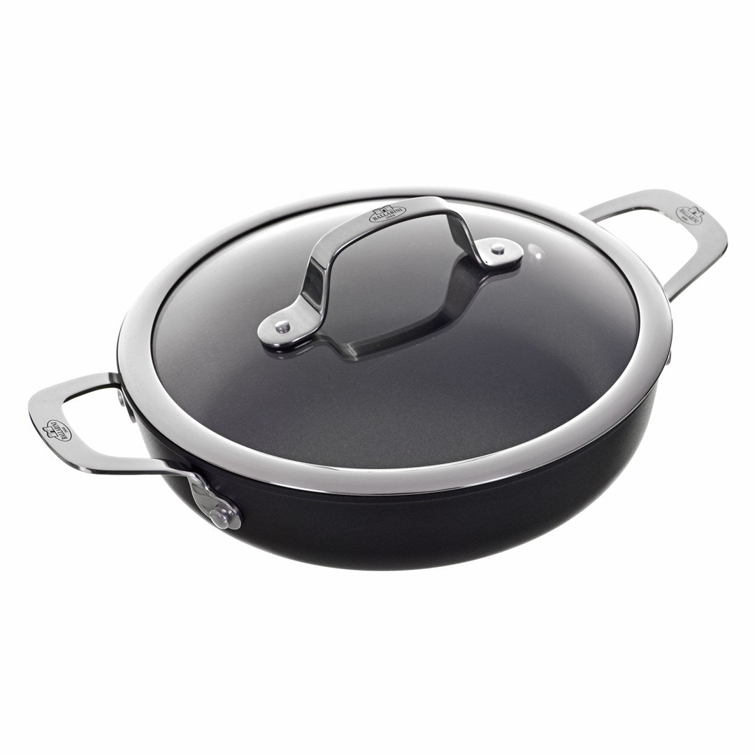 BALLARINI Alba Deep Frying Pan 24cm 2 Handles