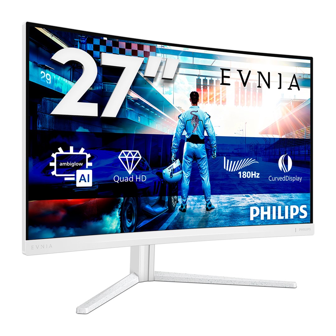 Philips Evnia 5000 27M2C5501/00 computer monitor 68.6 cm (27 ) 2560 x 1440 pixels Quad HD LCD White