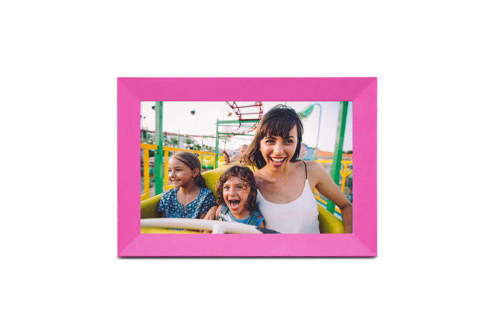 Denver PFF-1023P Digital Photo Frame Pink 10.1" Touchscreen Wi-Fi 1280x800