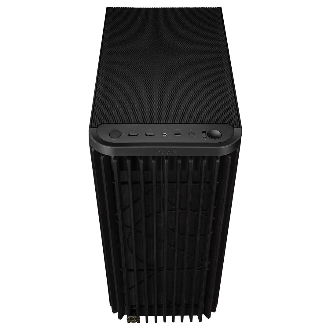ASUS ProArt PA401 - Wood Edition - Tower - ATX - no power supply (ATX) - USB/Audio (90DC00M0-B39010)