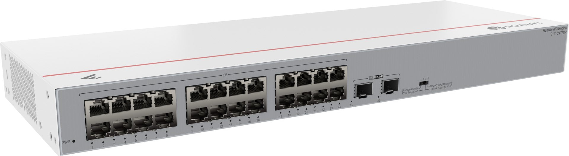 HUAWEI Switch S110-24T2SR 24x10/100/1000BASE-T 2xGE SFP Ports