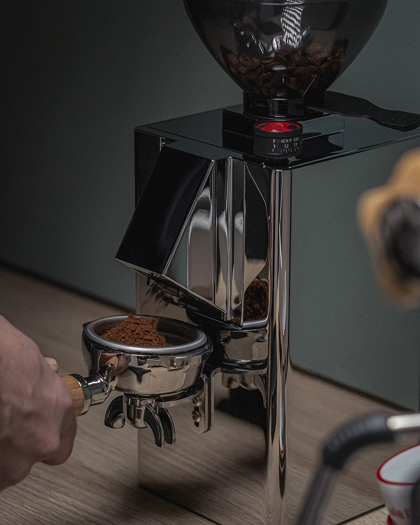 La Pavoni Coffee Grinder Nuovo Kube Chrome | Model: LPGKBS02EU