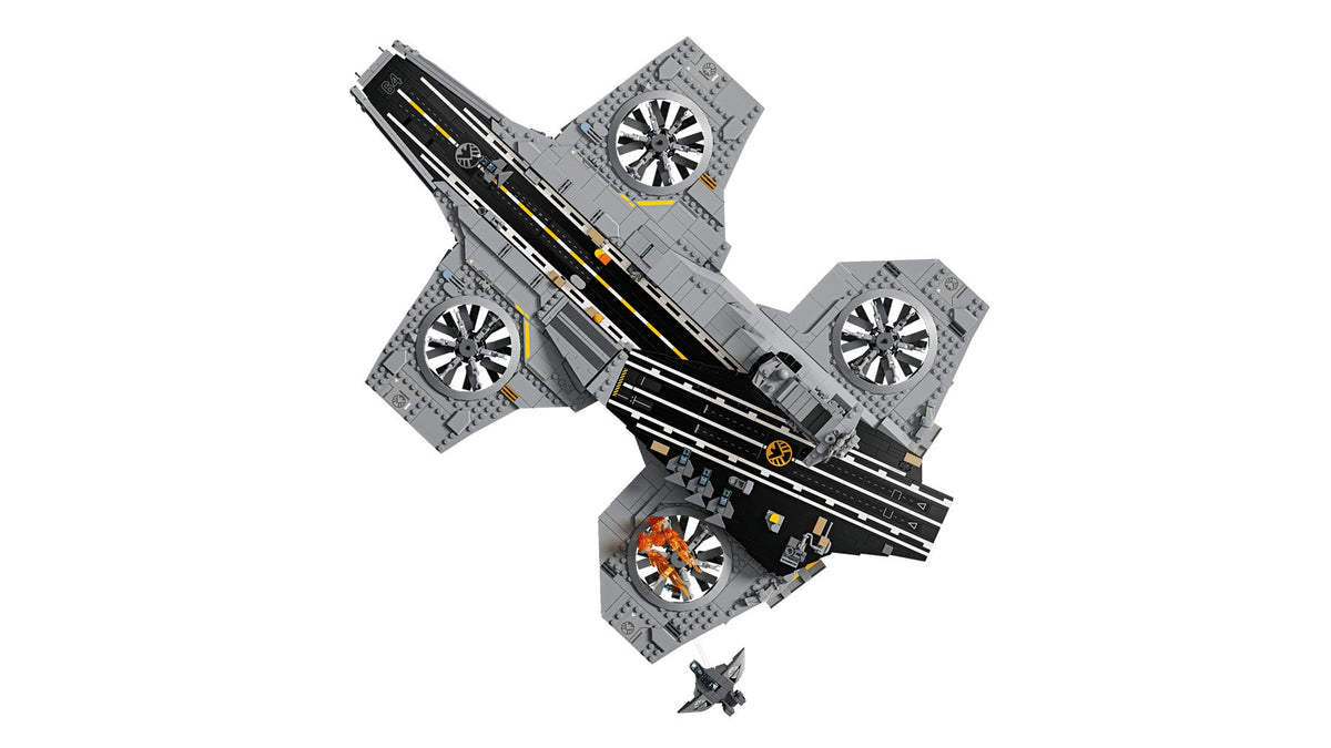 LEGO Marvel Building Blocks Set 76354 - S.H.I.E.L.D. Helicarrier - 3057 Pieces, 18+ Age