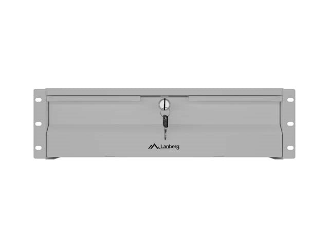 Lanberg 19" Rack Cabinet Drawer 3U 360 mm Grey AK-2003-S