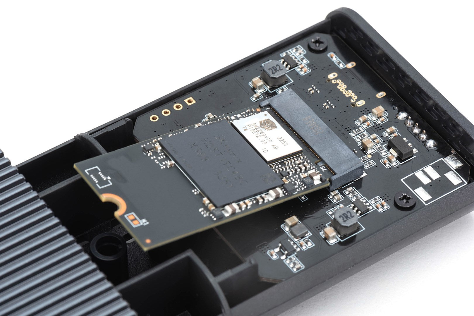 DIGITUS - M.2 NVMe SSD Enclosure - USB4 - 40 Gbps - Tool-Free - Aluminum 430C DA-71158