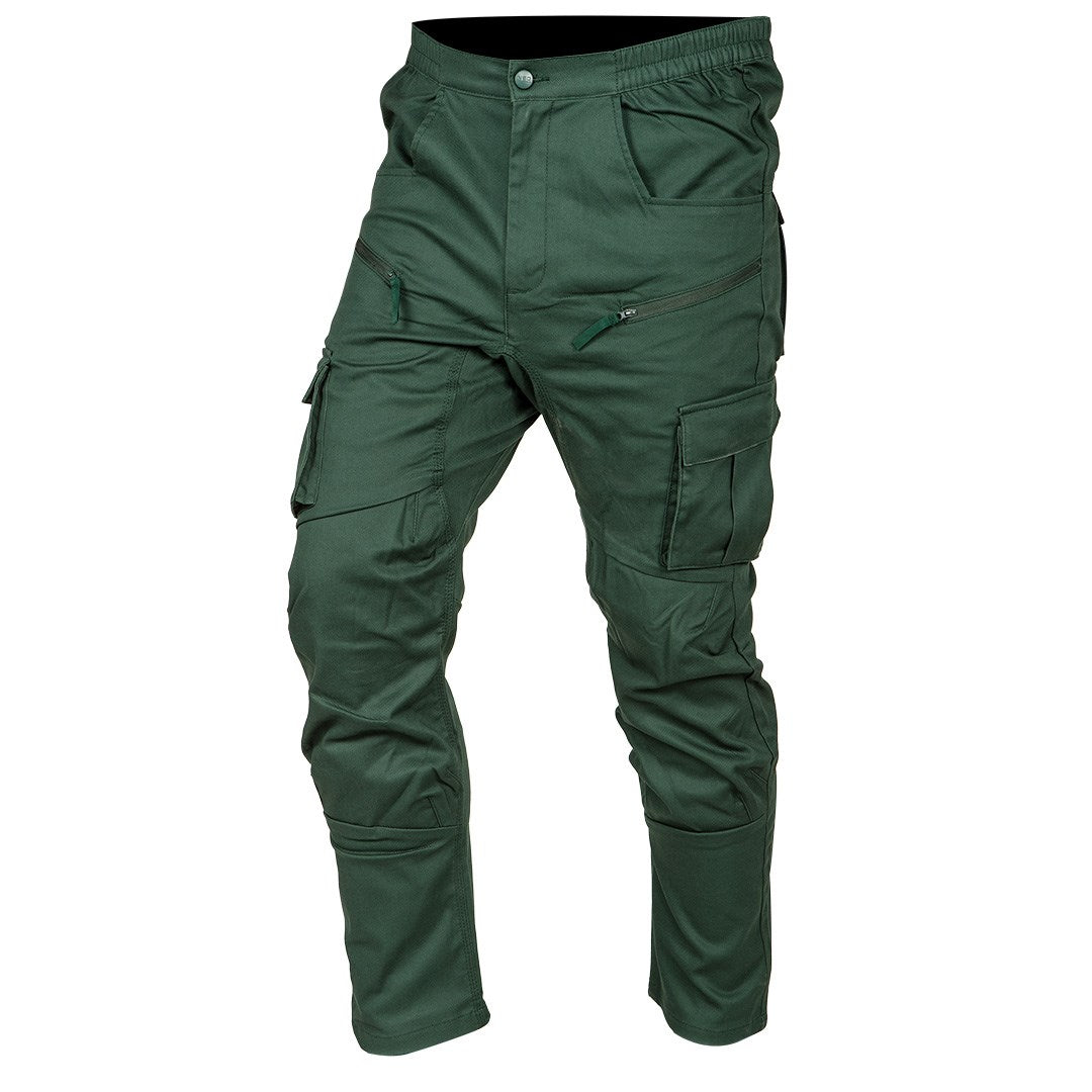 NEO TOOLS Work Trousers Outdoor Jogger Green Size M Model 81-286-M