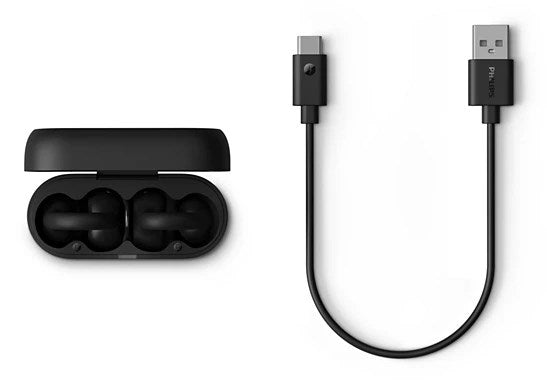 Philips Open-Ear Headphones, Bluetooth 5.4, True Wireless, Headset Function (TAQ2000BK/00)