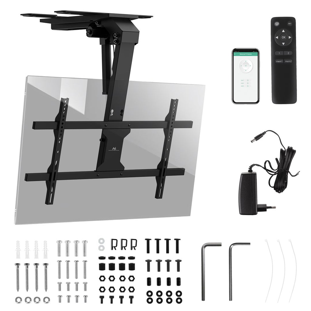 Maclean Electric Ceiling Mount for 43-86" TVs - MC-110 T