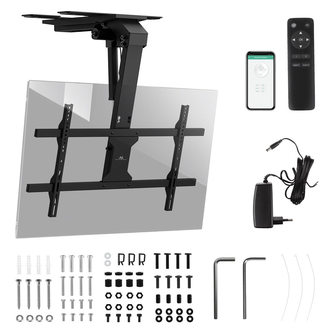 Maclean Electric Ceiling Mount for 43-86" TVs - MC-110 T