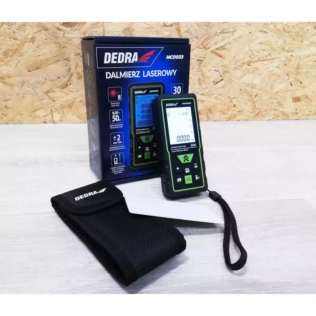 DEDRA MC0933 Compact Rangefinder, 300 g Weight, 185 mm Width