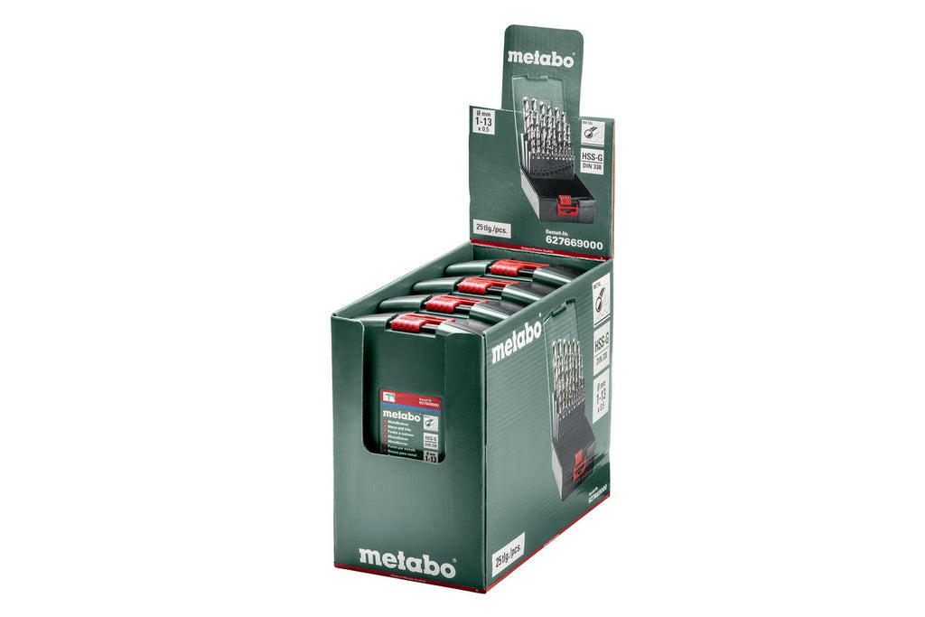 Metabo 627669000 Drill Bit Set 25 pcs