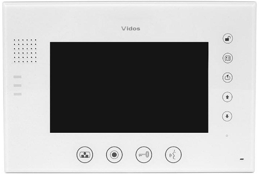 VIDOS M670W-S2 Video Intercom Monitor 7" Hands-free Color LCD