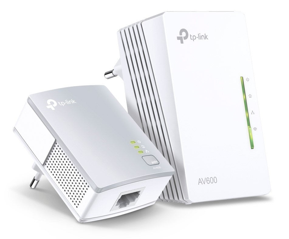 TP-LINK Network Repeater TL-WPA4221 KIT - 600 Mbit/s, 3 Ports, White