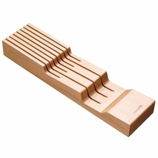 Fiskars Wooden Knife Block for Drawer - Model 876638