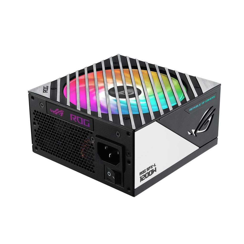ASUS ROG -LOKI-1200T-SFX-L-GAMING power supply unit 1200 W 20+4 pin ATX Black  Silver