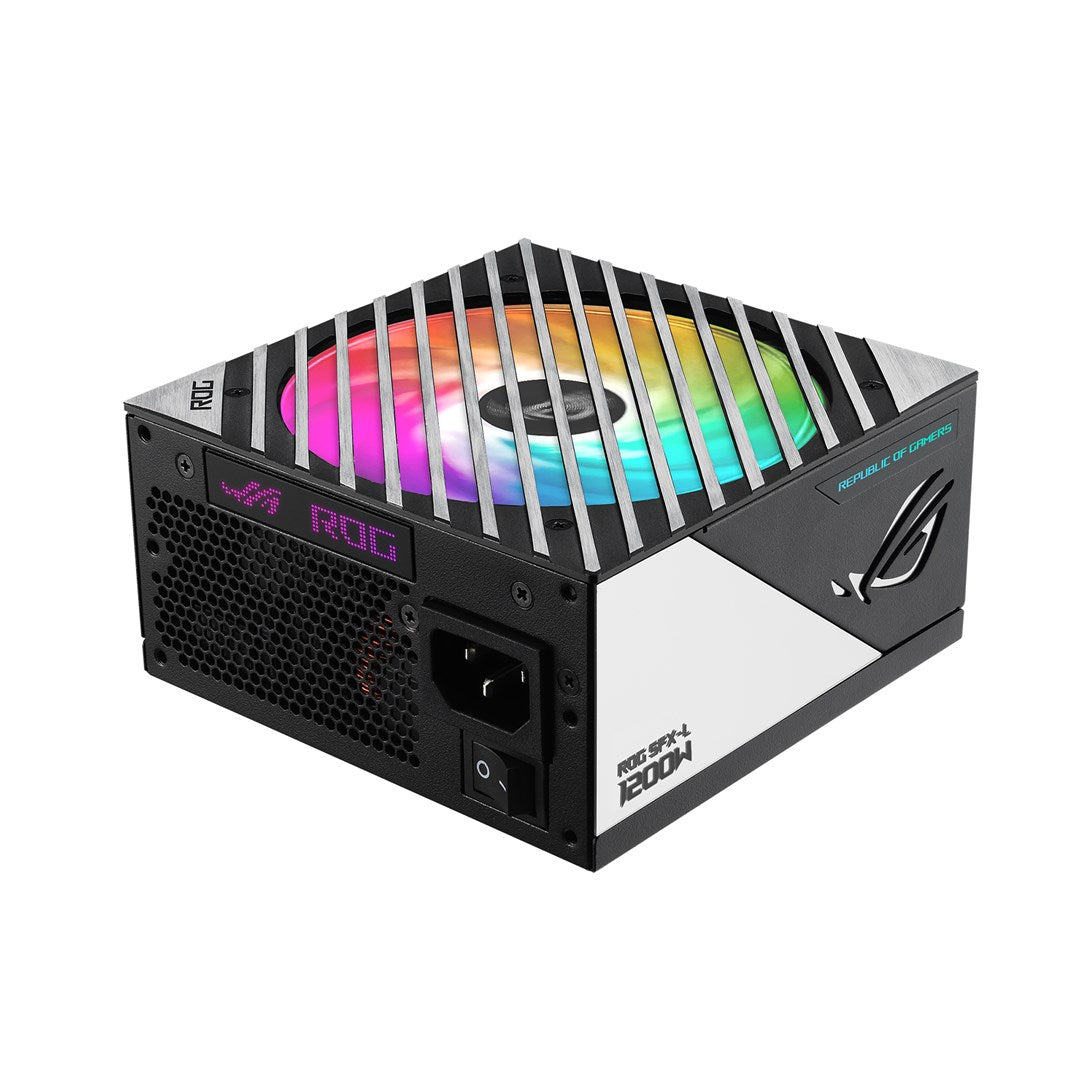 ASUS ROG -LOKI-1200T-SFX-L-GAMING power supply unit 1200 W 20+4 pin ATX Black  Silver