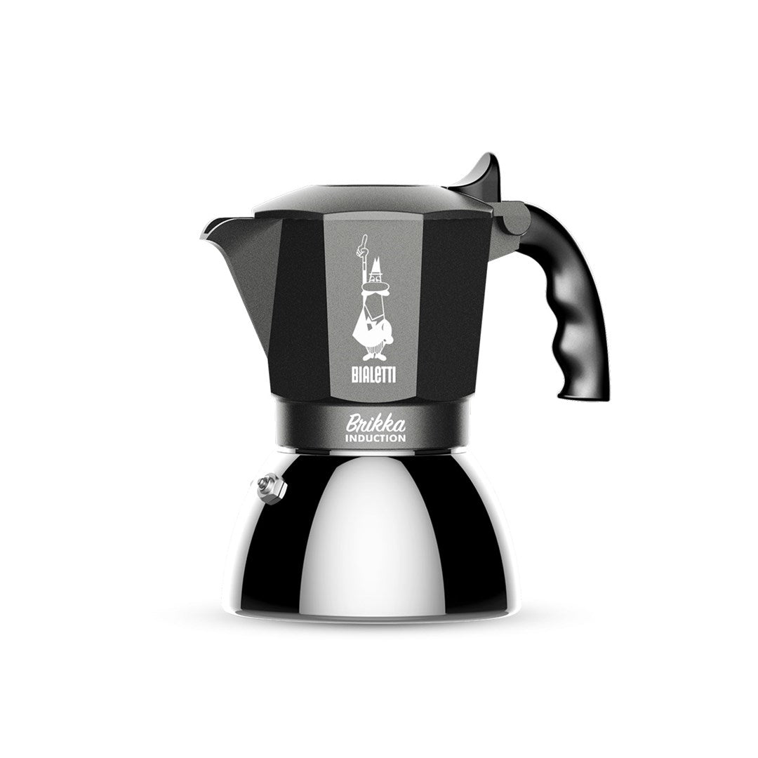 Bialetti Brikka Induction Coffee Maker 4TZ 180 ml Anthracite Silver