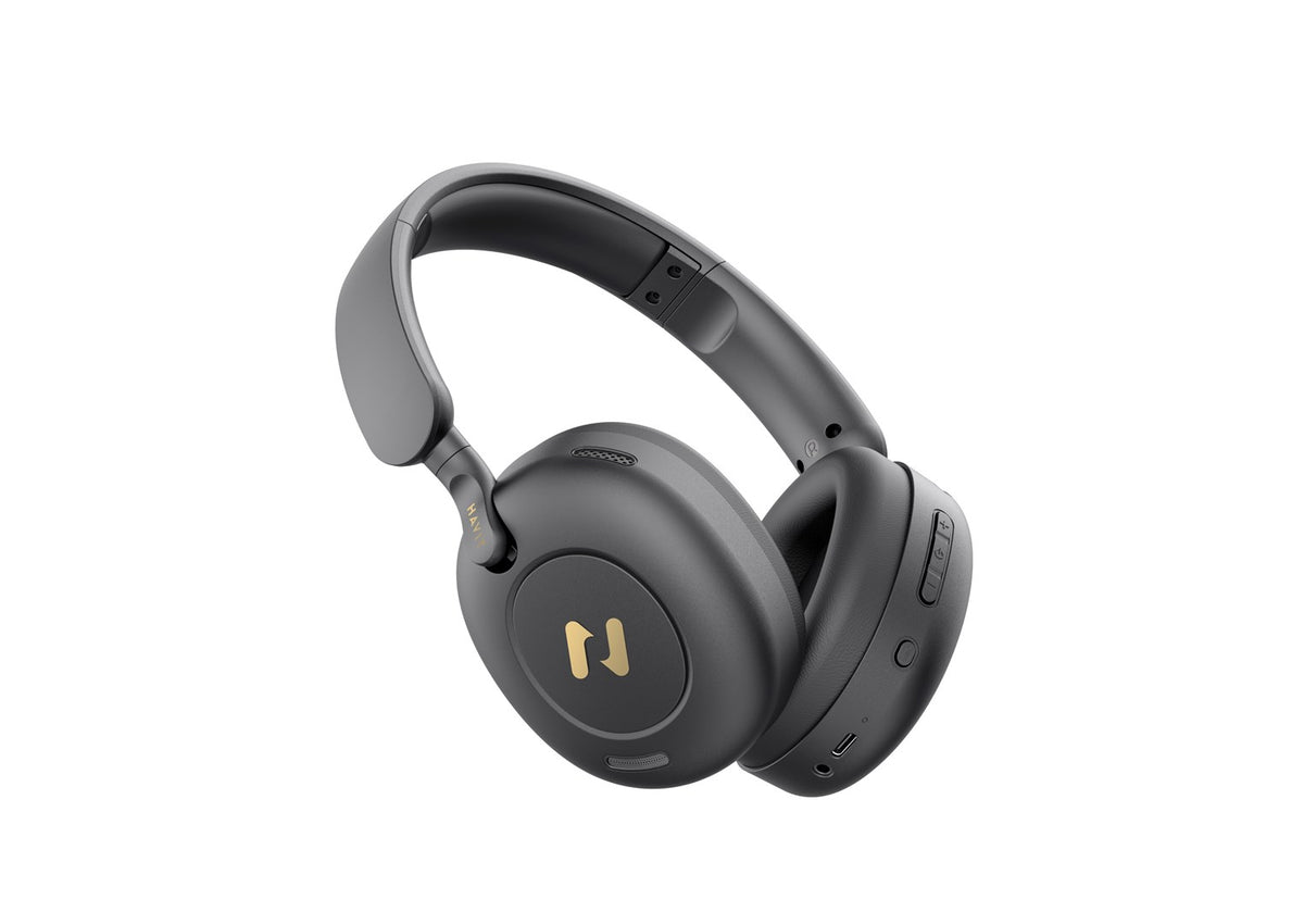HAVIT H655BT PRO Bluetooth Headphones - 700 mAh Battery, 80h Playback, Noise Cancelling