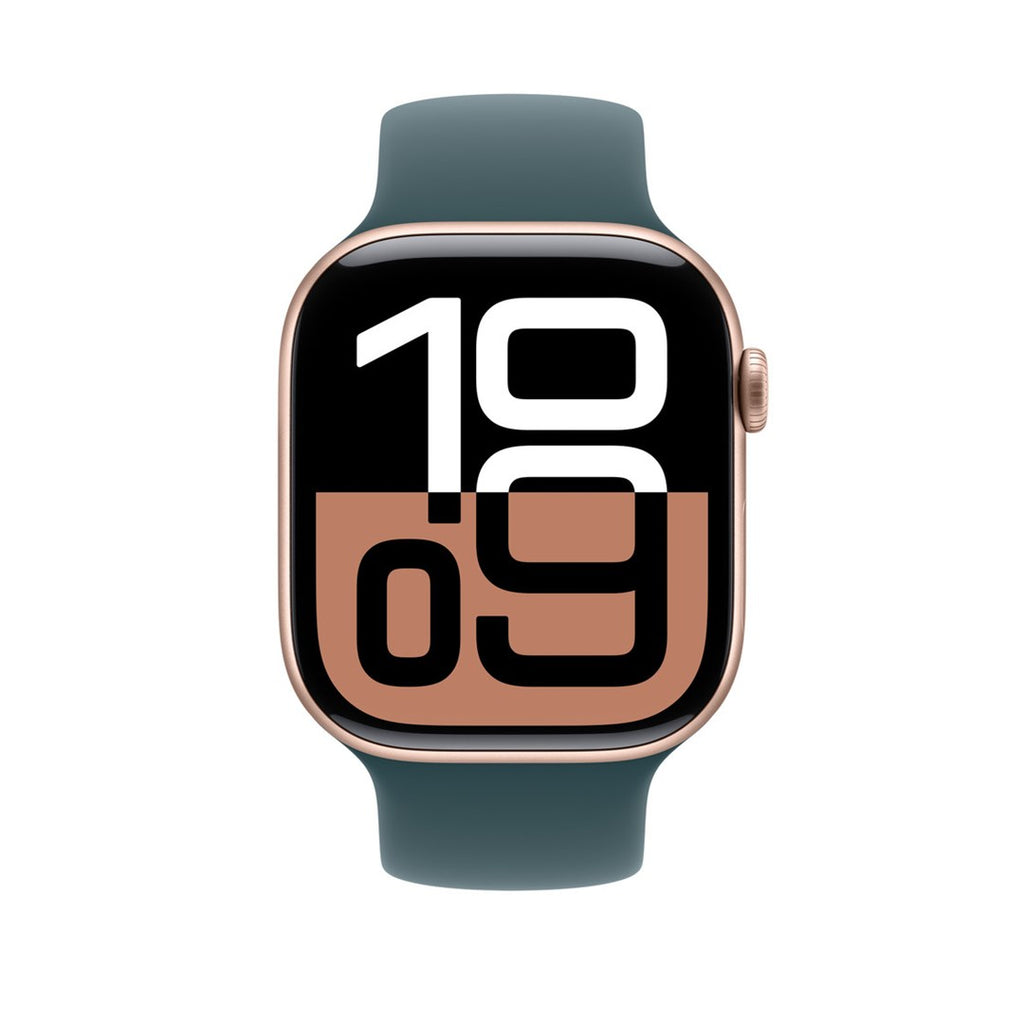 Apple Watch Sport Band Sea Green S/M Fluoroelastomer Compatible with 44 mm, 45 mm, 46 mm, 49 mm Q601-0EX