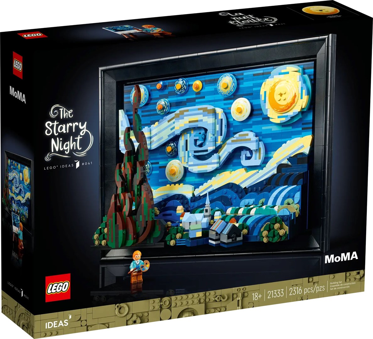 LEGO IDEAS The Starry Night - Vincent van Gogh 21333