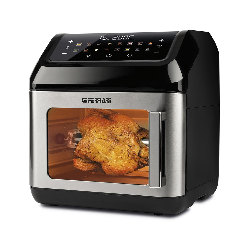 G3 Ferrari Friggisano EVO 13 L Deep Fryer 1700W Black Stainless Steel