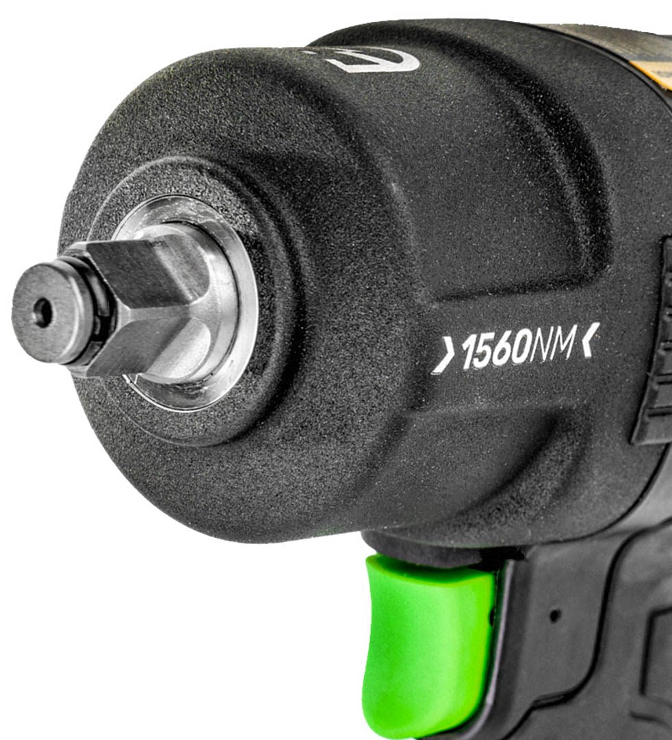 WUBER Pneumatic Impact Wrench 1560 Nm W33220 1/2" Tool 2280 g