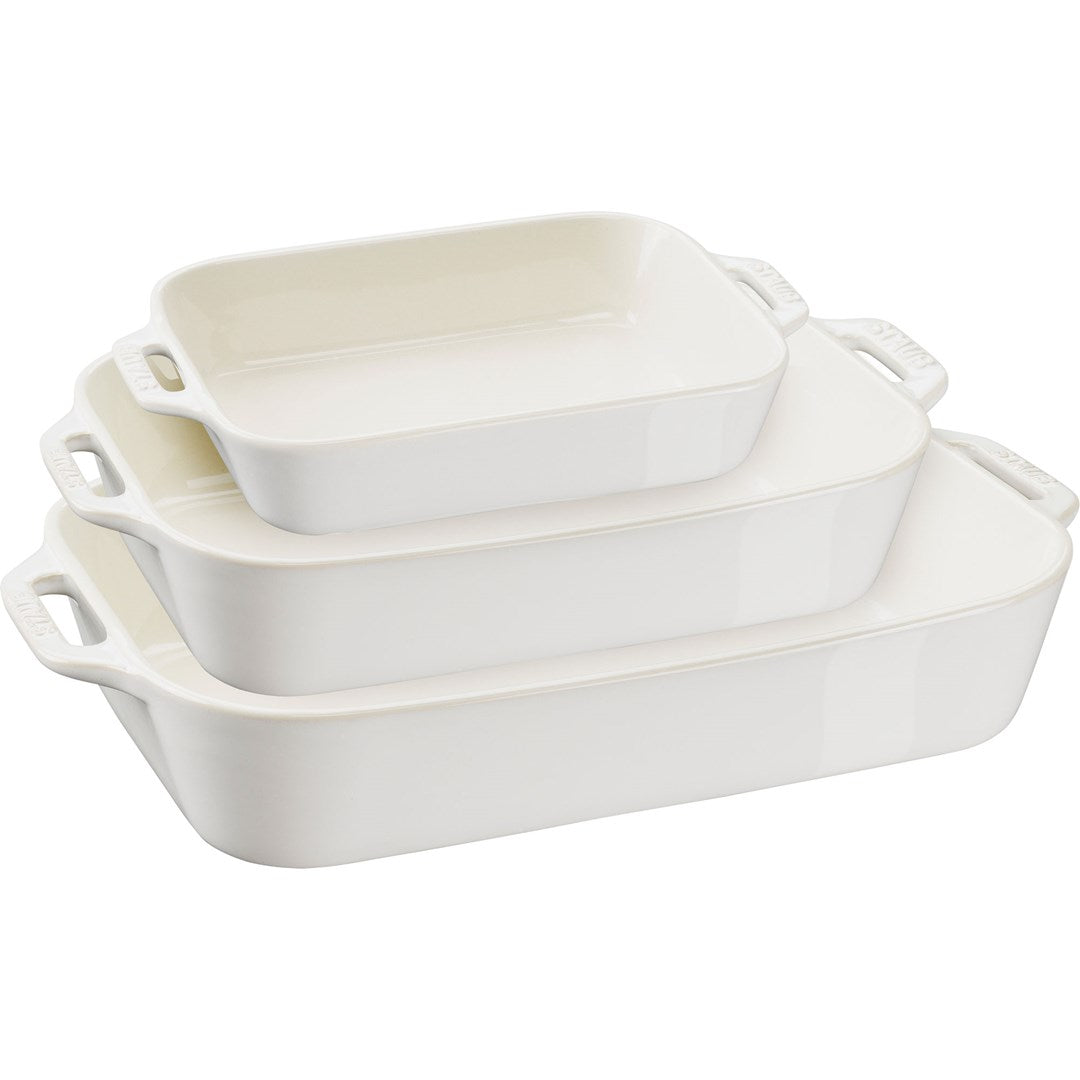 STAUB COOKING Cake Mould Set 3 pcs - Ceramic
