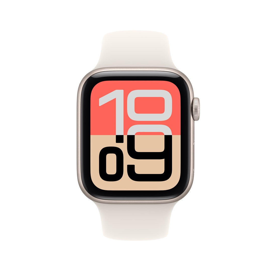 Apple Watch SE (3rd Gen) Smartwatch 44 mm Starlight Aluminium GPS - Model 1768840