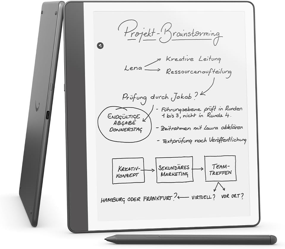 Amazon - Kindle Scribe - 16GB - Digital eReader - 10.2" - Tungsten - B0CZB5RHWX