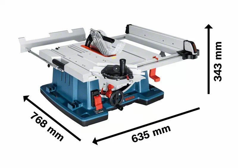 BOSCH GTS 10 XC PROFESSIONAL TABLE SAW 2100W 3200 RPM 0601B30400