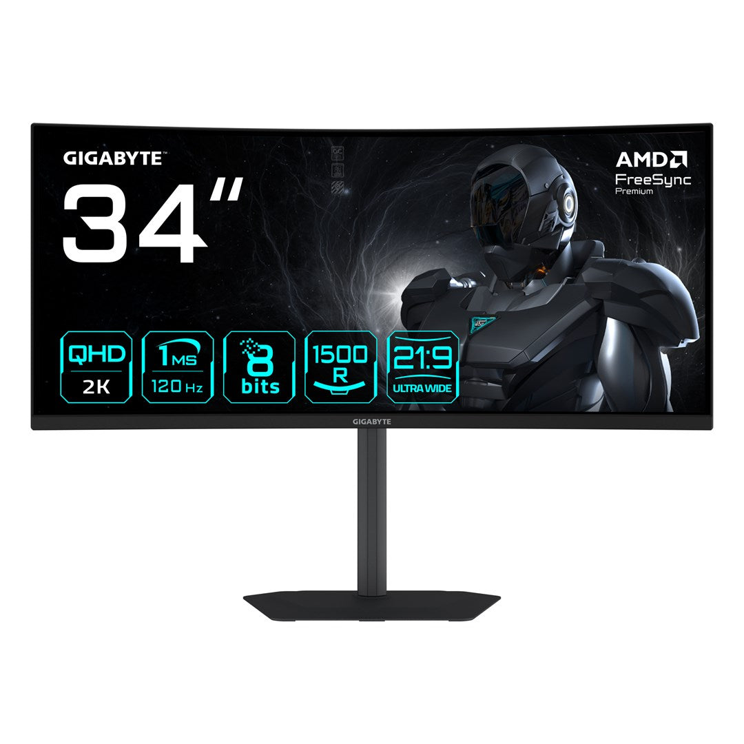 Monitor Gigabyte 34  WQHD VA 120Hz 1ms