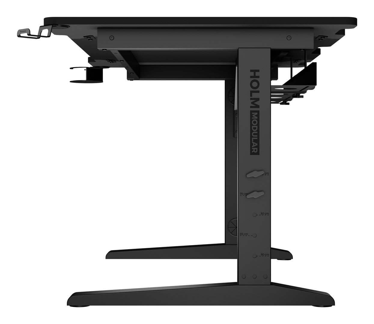 Gaming Desk Genesis Holm Modular - 120 cm - RGB Lighting - Cup Holder - Headset Hook