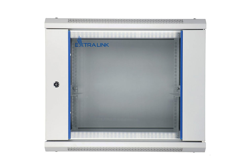Extralink Rackmount Cabinet 9U 600x450 Gray Wall Mounted