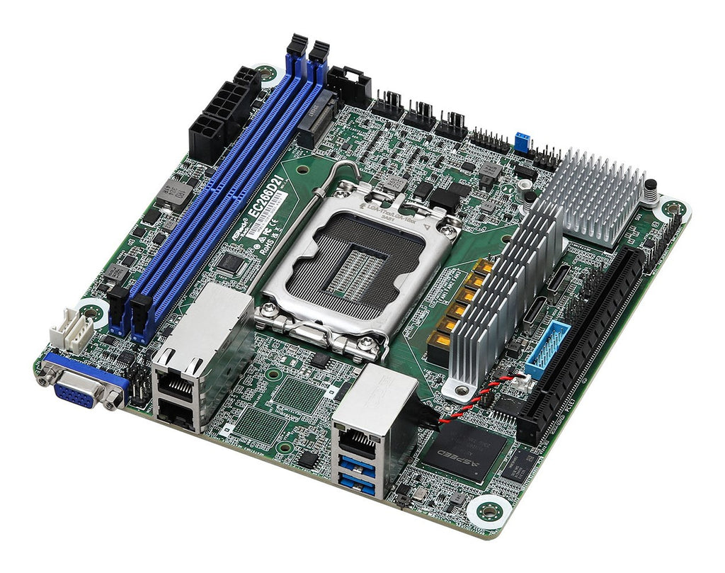 Asrock Motherboard EC266D2I - Mini ITX - LGA 1700 - 32GB - DDR5 - 4800MHz