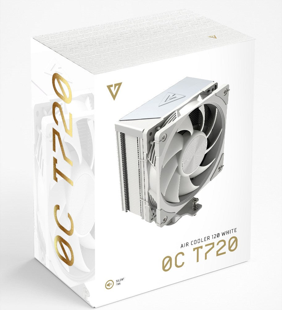 MODECOM Volcano 0C T720 Processor Air Cooler 120 mm White
