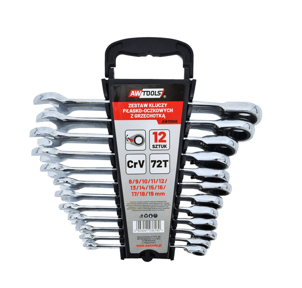 AWTOOLS Combination Wrench 12-Piece AW39999