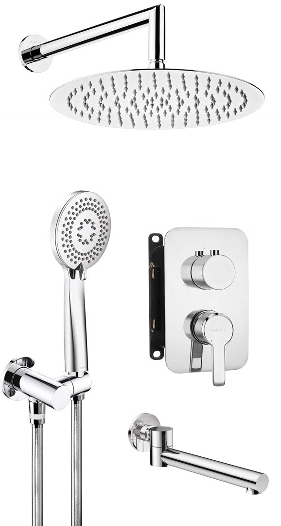 Deante Concealed Shower Set Bath Spout