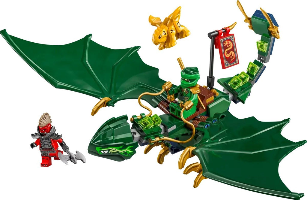 LEGO NINJAGO 71829 Lloyd's Green Forest Dragon Building Kit