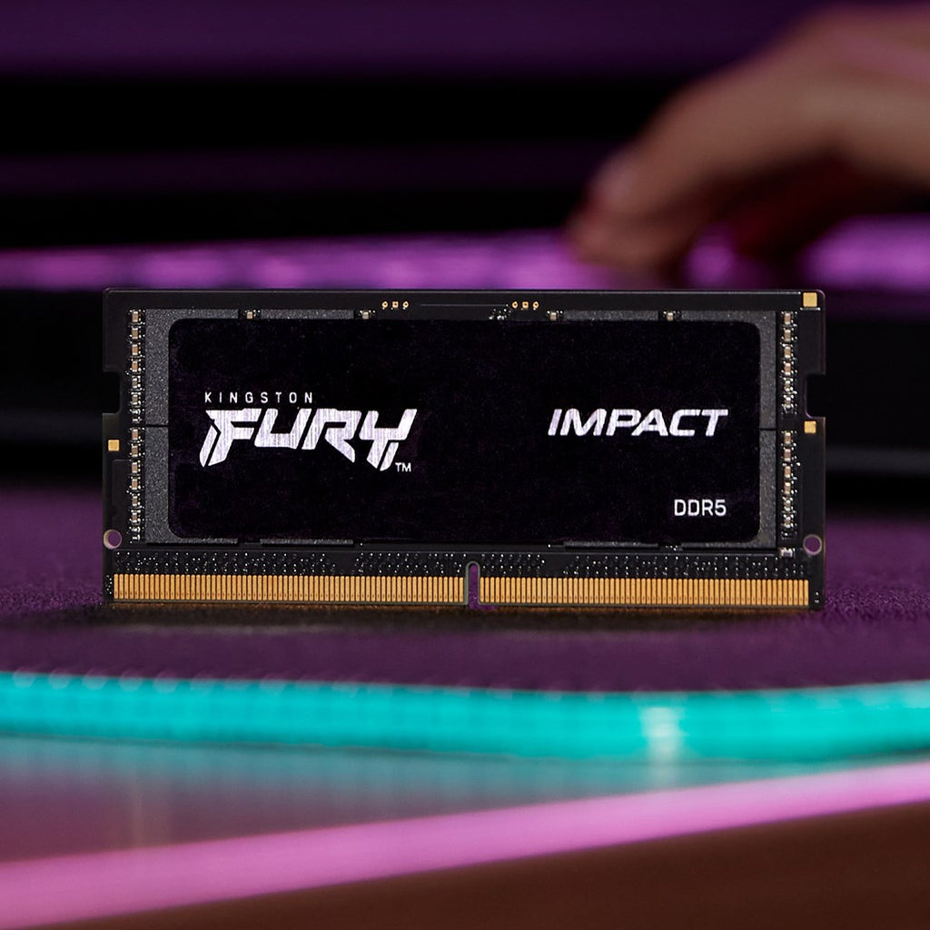 Kingston FURY Impact DDR5 RAM - 32 GB - SODIMM - Intel XMP 3.0 - Dual Channel