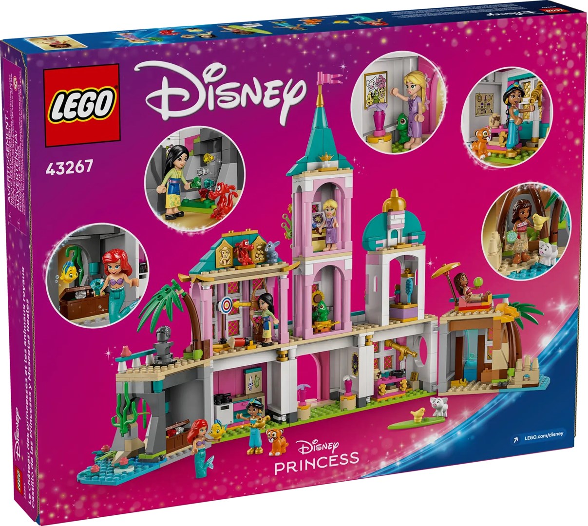 LEGO DISNEY Princes Castle and Royal Pets 43267