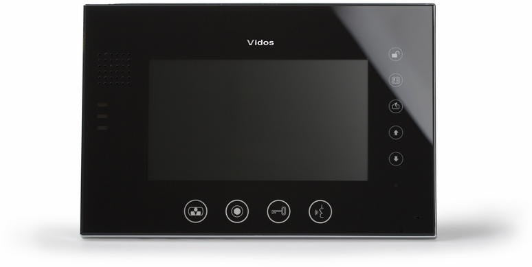 Vidos M670B-S2 Video Intercom Monitor - 7" Hands-Free Color Screen