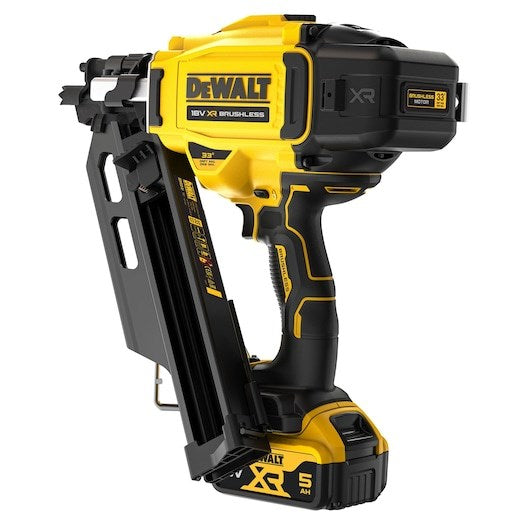DEWALT DCN930P2 Nailer 18V 33° 64-90 mm with 2x5.0Ah