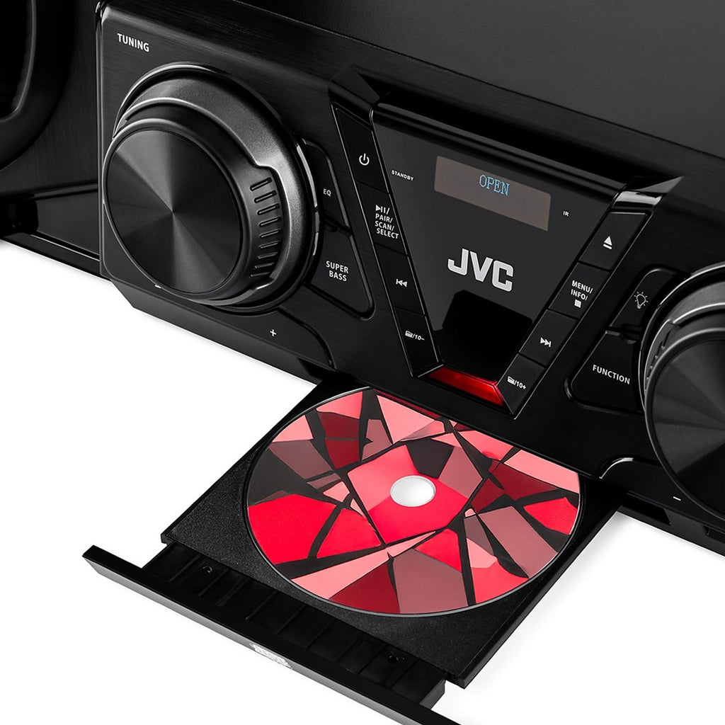 JVC Mini Hi-Fi System 100 W RMS Bluetooth MP3 MX-E325B-DAB