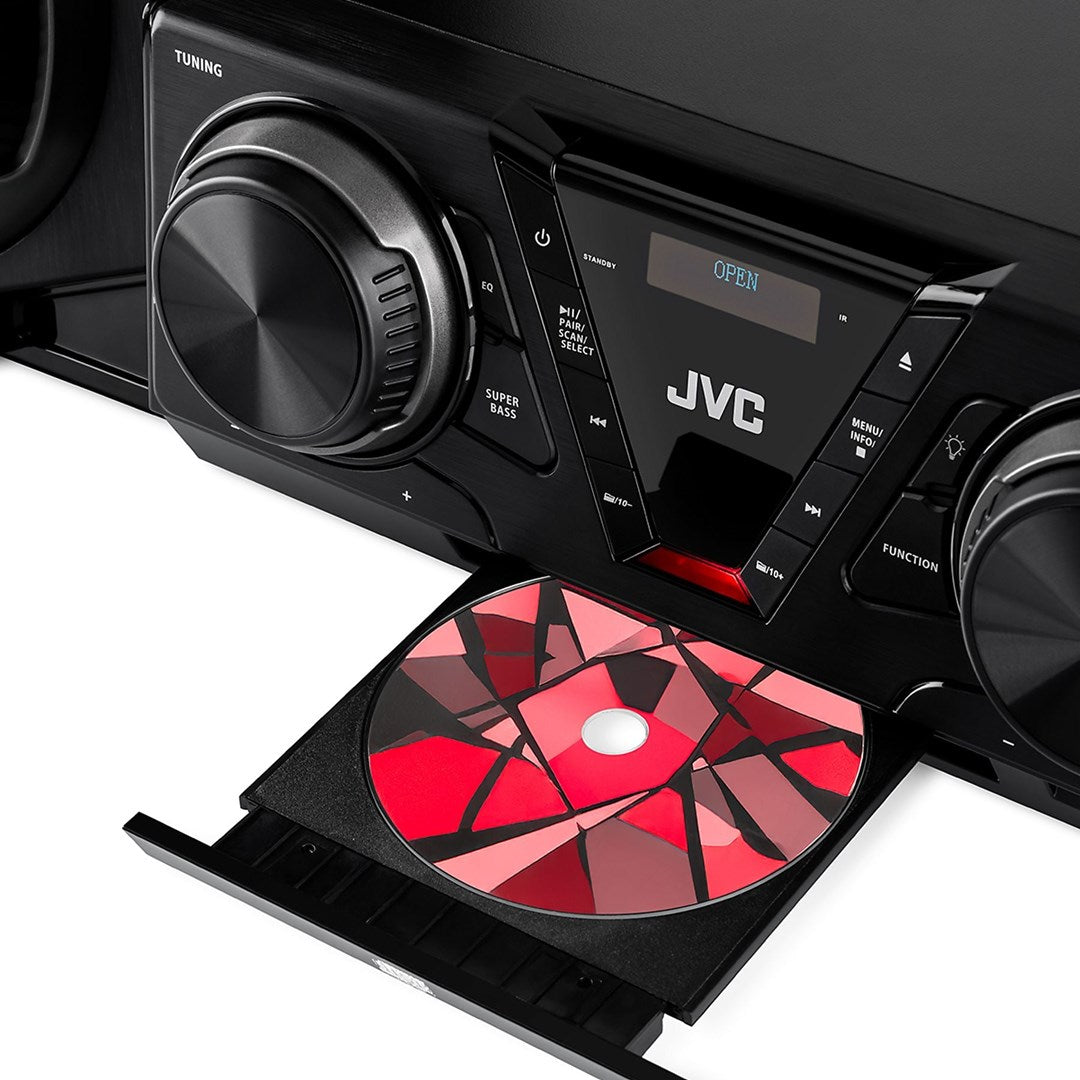 JVC Mini Hi-Fi System 100 W RMS Bluetooth MP3 MX-E325B-DAB