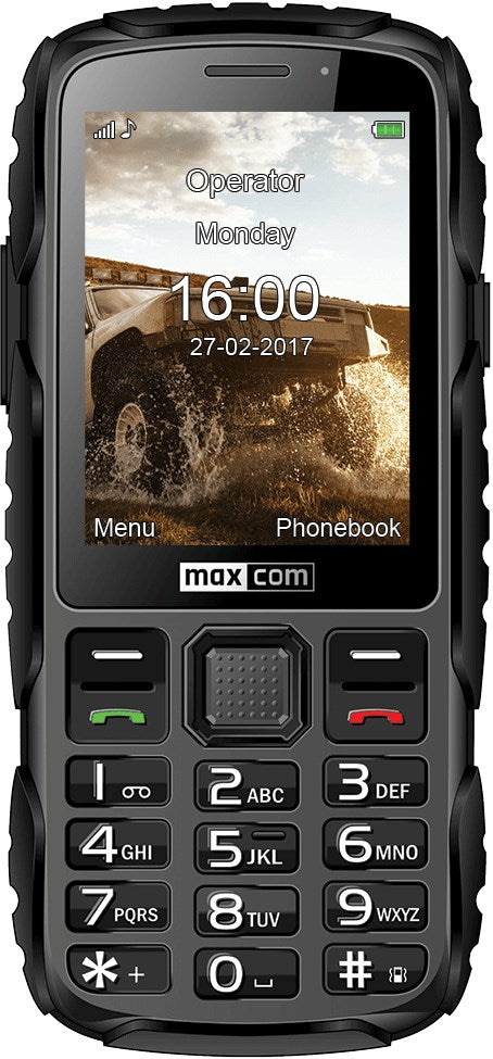 Maxcom Strong MM920 Rugged Phone 7.11 cm (2.8") Black 140 g A0035050