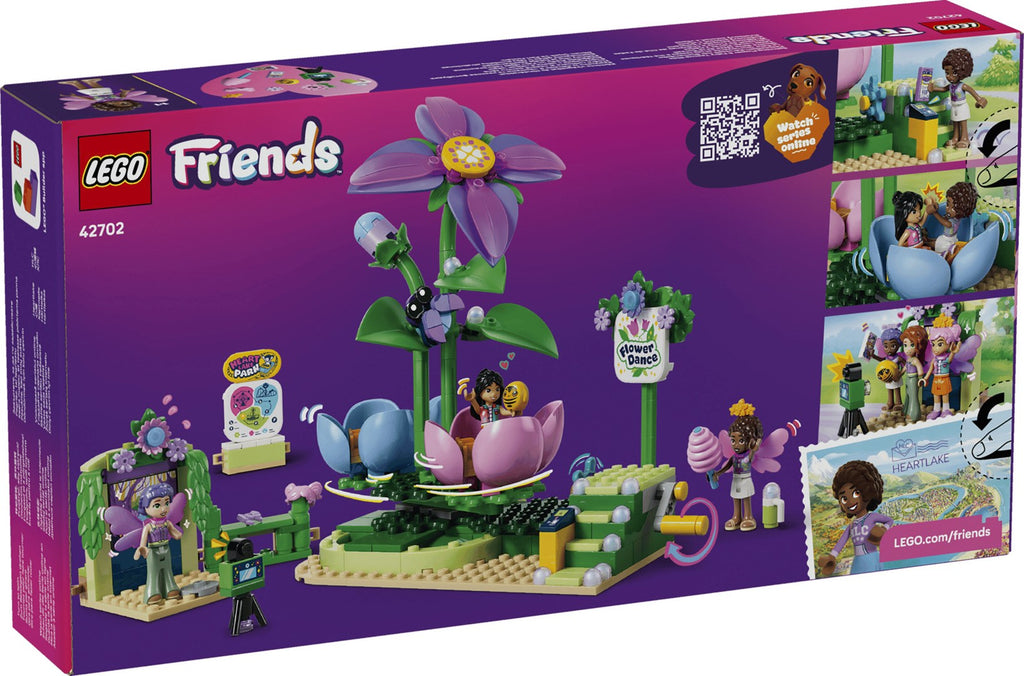 LEGO FRIENDS Spinning Flower and Fairy Teacup Ride, 321 Pieces, Ages 7+, Model 42702