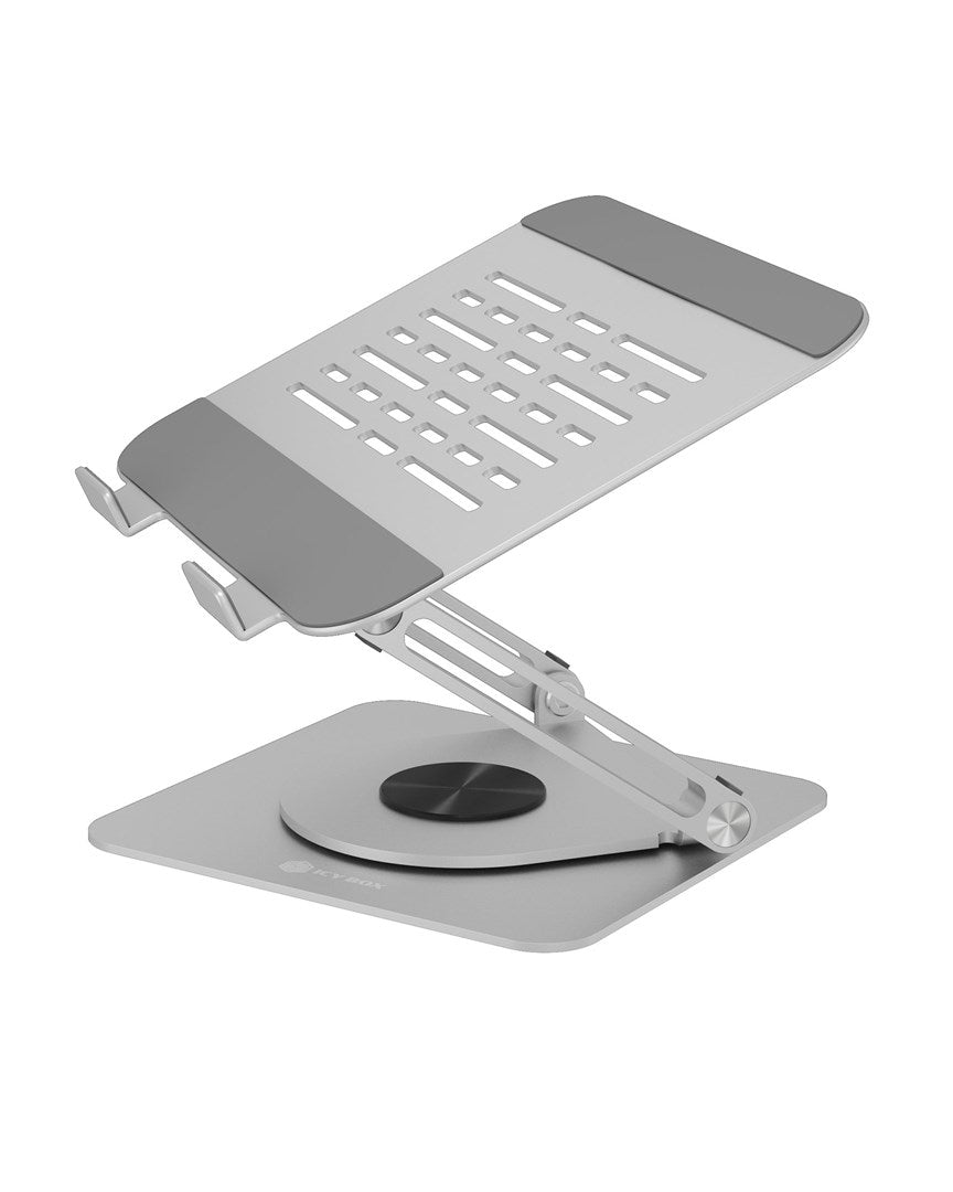 ICY BOX Notebookständer für NB 17'' höhenverstellbar & um 360° drehbar (IB-NH300-R)